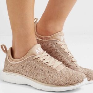 APL Athletic Propulsion Labs Techloom Phantom Rose Gold sneakers Rare!